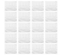 STAHAD Ruban Adhésif de Réparation pour Casserole 50 Pcs, Patch en Feuille D'aluminium Résistant aux Hautes Températures, Kit Multifonction Étanche pour Réparation de Fuites et Marmites