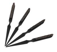 STAHAD Set de 4 Peignes à Cheveux Flexibles en Abs, Portable Extensions et Perruques, pour Coiffer Femmes et Garçon et Filles