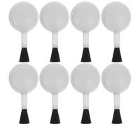 STAHAD Souffleur d'air Comprimé 8 Pièces Brosse Détachable en Plastique pour Nettoyage Lentilles, Objectifs et Claviers, Dépoussiéreur Portable pour Appareils Photo Reflex Numériques