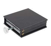 STAHAD Support de Laboratoire Cric de Levage en Aluminium Noir Résistant pour Recherche Scientifique Plateforme Élévatrice Polyvalente et Robuste