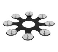 STAHAD Tambourin Hihat pour Cymbale et Accessoires de Charleston en Acier Inoxydable Bord Lisse, Fabrication PET, pour Batteurs Professionnels en Performance de Batterie