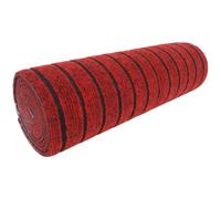 STAHAD Tapis Griffoir Auto-Adhésif pour Chat 40Cm X 2M en Polyester Noir et Rouge Tapis Antidérapant Découpable pour Marches D’Escalier Adapté Maison Bureau et Hôtel