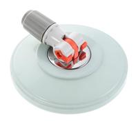 STAHAD Tête de Balai Ronde Robuste en Plastique pour Vadrouille, Disque Rotatif Compatible, Installation Facile pour Nettoyage Domestique