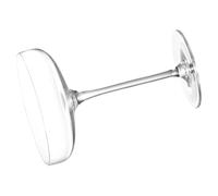 STAHAD Verres à Cocktail en Cristal Transparent 4 Pièces Verres à Vin à Pied Multifonction pour Bar Dégustation et Fête Pratique pour Martini, Vin Mousseux et Margarita