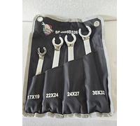 Stahl-Faust Jeu de 4 clés polygonales ouvertes 17-32 mm