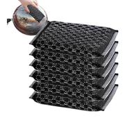 Stahl-Scheuerwamm-Summar pour Charges élevées, éponge de Nettoyage en Acier Inoxydable | Époudeur de Cuisine Robuste, arnaque Polyvalente en métal pour Pots, casseroles, Plats, Grill, évier