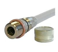 Stahlbus Bouchon de Vidange Avec Vanne M22x1.5x12 MM Lot Complet Avec 40cm Tuyau