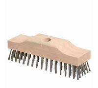 Stahldrahtschrubber 22cm Brosse Métallique Dure Essuie-Glace Balai Kehrgerät Neu