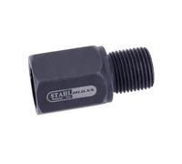 Stahlmaxx Adaptateur de Filetage pour Marteau à Percussion IG M18 x 2,5 vers AG M18 x 1,5