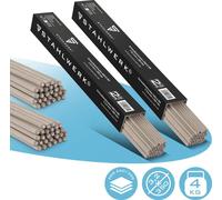 STAHLWERK 2 x électrodes en barre AWS E6013RR enrobées de rutile 3,2 x 350 mm 2 kg