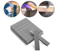 STAHLWERK Agrafes type 90 (1,25 x 1,0 mm) de 25 mm de longueur en kit de 5000 pièces