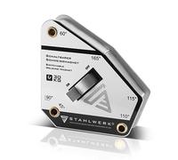 STAHLWERK aimant angle de soudage 30 kg / 66 lbs 45°-165° angle magnetique aimant de soudage