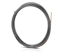 STAHLWERK Âme universelle en carbone | Guide-fil 5 m pour MIG MAG AK15 | MB15 | AK25 | MB25 Ensembles de flexibles de torches de soudage avec raccord central européen