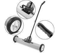 STAHLWERK Balayeuse magnétique MBK-30 ST avec largeur de 762 mm Capacité 20 kg