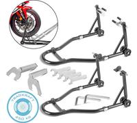 STAHLWERK Béquille de montage pour moto avec capacité de charge de 450 kg Béquille universelle pour moto