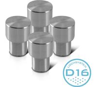 STAHLWERK Boulon de serrage D16 mm pour tables de soudure et plaques perforées, jeu de 4 pièces