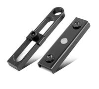 STAHLWERK Butée variable avec aimant de montage - solution de fixation universelle/aide à la fixation pour tables de soudure avec système de perforation D16