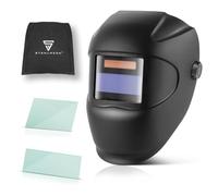 STAHLWERK Casque de soudage Automatique Rookie - Masque de Soudeur Robuste, écran de soudage, Masque avec Filtre à obscurcissement Automatique de DIN 3 à DIN 11, Classe Optique 1/1/1/2