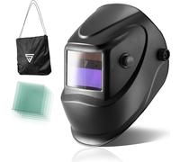 STAHLWERK Casque de soudage entièrement automatique ST-450R noir avec 5 écrans de rechange