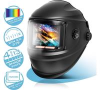 STAHLWERK Casque de soudure BOOSTER 3 en 1 Casque de soudure automatique Masque de soudure