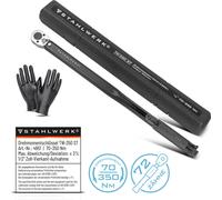 STAHLWERK Clé dynamométrique TW-350 ST 70-350 Nm 1/2" pouce Cliquet réversible