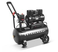 STAHLWERK Compresseur d’air 30 L (ST-310 Pro) - sans huile & silencieux