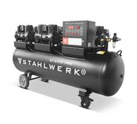 STAHLWERK Compresseur d'air comprimé Réservoir 240 litres (ST-2410 Pro), 10 | Compresseur sans huile et silencieux de 7,25 kW, 1250 l/min, 72 dB, moteurs brushless, compresseur silencieux et compresseur
