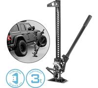 STAHLWERK Cric à crémaillère 33" 3t 64cm Farm Jack Cric tout terrain