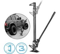 STAHLWERK Cric à crémaillère 48" 3t 104 cm Farm Jack Cric tout terrain