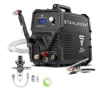 STAHLWERK Découpeur plasma CUT 50 P - Poste de découpe plasma de 15 à 45 A, capacité de coupe jusqu'à 15 mm, Plasma Cutter avec amorçage pilote HF, Smart Cooling, avec de nombreux accessoires