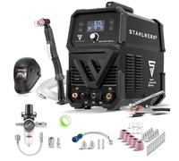 STAHLWERK Découpeur plasma CUT 60 P Digital - Kit complet - Découpeur plasma 60 A, capacité de coupe jusqu’à 20 mm, onduleur plasma, amorçage pilote HF, interface THC pour contrôle de hauteur CNC