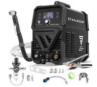 STAHLWERK Découpeur plasma CUT 80 P Digital - Découpeur plasma 80 A, capacité de coupe jusqu’à 25 mm, onduleur plasma avec amorçage pilote HF, interface THC pour contrôle de hauteur CNC