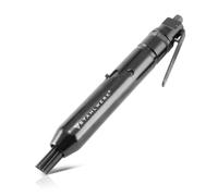 STAHLWERK Dérouilleur à aiguilles pneumatique professionnel à prise droite 19 aiguilles 6.000 coups par minute course du tambour 14 mm pour l'artisanat et l'industrie - 7 ans de garantie