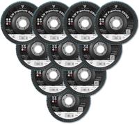 STAHLWERK Disque à lamelles P40 Ø125 mm Set de 10 pièces