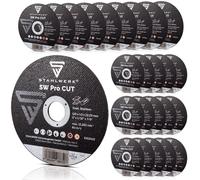 STAHLWERK Disque à tronçonner SW Pro CUT Set de 25 pièces 125 x 1,0 x 22,23 mm