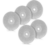 STAHLWERK Disques abrasifs diamantés pour meuleuse tungstène 25 mm, 5 pièces