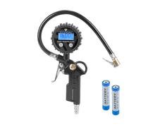 STAHLWERK DRD-16 ST Pistolet de gonflage numérique à air comprimé avec manomètre numérique pour voiture, camion, moto, vélo Plage de mesure 0-16 bar / 0-232 PSI