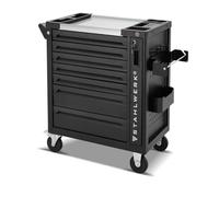 STAHLWERK Eagle Servante d'atelier verrouillable | Chariot de montage professionnel | Organisateur d'outils avec 7 tiroirs, tiroir coulissant latéral et roulettes Long-Life caoutchoutées