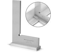 STAHLWERK Equerre de butée 90° 150 x 100 mm DIN 875/1 en acier inoxydable