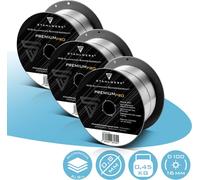 STAHLWERK Fil de soudage MIG MAG aluminium ER4043 Si5 (ALSI-5) Ø 0,8 mm 3er Set