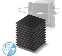 STAHLWERK Filtre à charbon actif devant, set de 10 pièces pour hotte d'aspiration FE-27 ST
