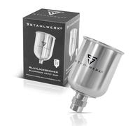 STAHLWERK Godet gravité en aluminium 125 ml Godet à peinture pour pistolet à peinture