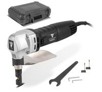 STAHLWERK Grignoteuse (BK-600 ST) - 600 W Nibbler avec 2 000 tr/min, tête rotative à 360 °, profondeur de coupe jusqu'à 2,5 mm, cisaille à tôle/coupe-tôle électrique pour une coupe précise du métal et