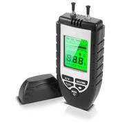 STAHLWERK Humidimètre FM-60 ST pour bois et matériaux de construction, humidimètre avec broches de haute précision, humidimètre avec écran LCD