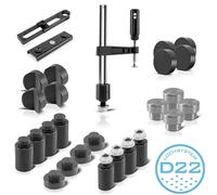 STAHLWERK Kit d'accessoires pour table de soudage pour système de perforation D22