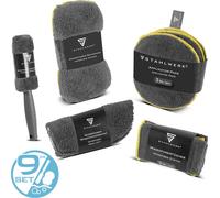 STAHLWERK Kit de nettoyage pour voiture 9 pièces Kit d'entretien pour voiture / kit de préparation