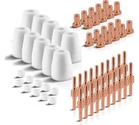 STAHLWERK Kit de pièces d'usure 60 pièces pour le découpeur plasma PT-31 Accessoires plasma