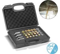 STAHLWERK Kit de réparation du bouchon de vidange d'huile 64 pcs. kit de réparation du filetage de vidange d'huile