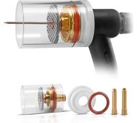 STAHLWERK Lentilles de gaz TIG Accessoires de soudage pour WP SR Binzel 17 18 26 Torche de soudage TIG 7 pièces
