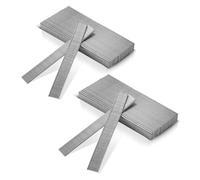 STAHLWERK Lot de 10 000 clous à air comprimé - Calibre 18 (1,25 x 1,05 mm) - Largeur de tête 2 mm - 15 mm - Calibre 18